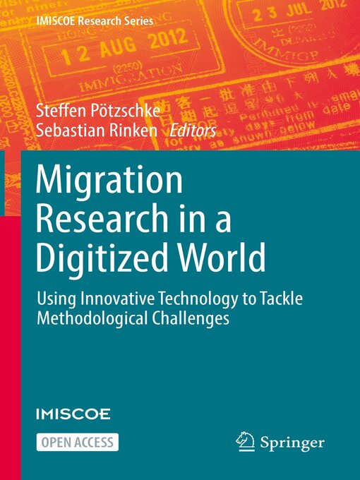 Title details for Migration Research in a Digitized World by Steffen Pötzschke - Available